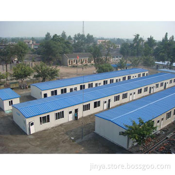 Panelized prefab house for construction site and mining camp
